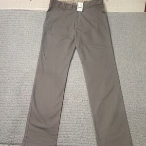 Crewcuts Chino Pants Everyday Stretch Slim‎ 16 Grey Boys School Preppy Classic